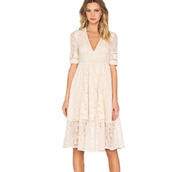 free people laurel lace dress RepliKate Zimmermann Roamer Day Dress Free People Laurel Lace Dress  Nordstrom Rack March 28 2016  What Kate Wore